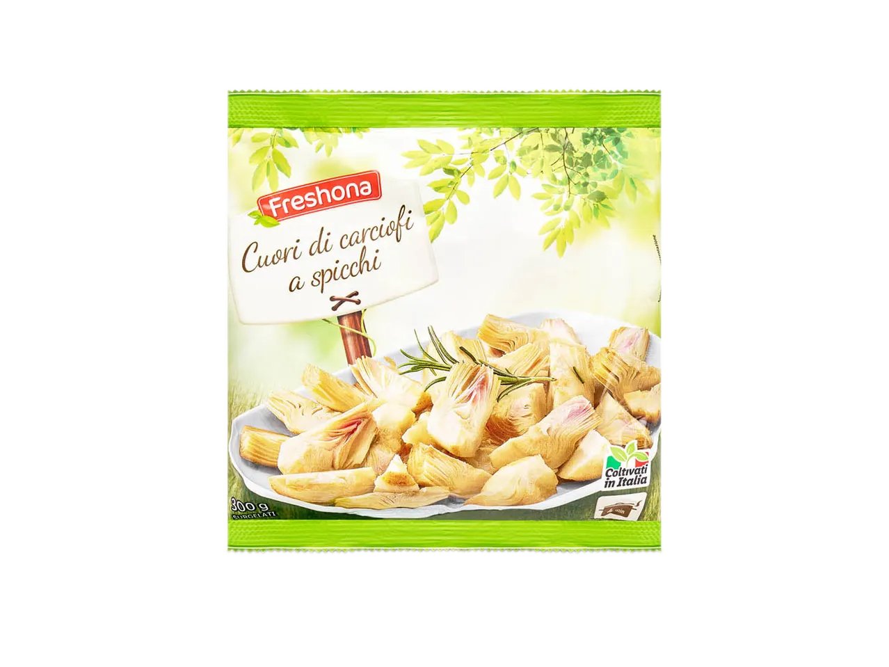 Cuori di carciofi a spicchi