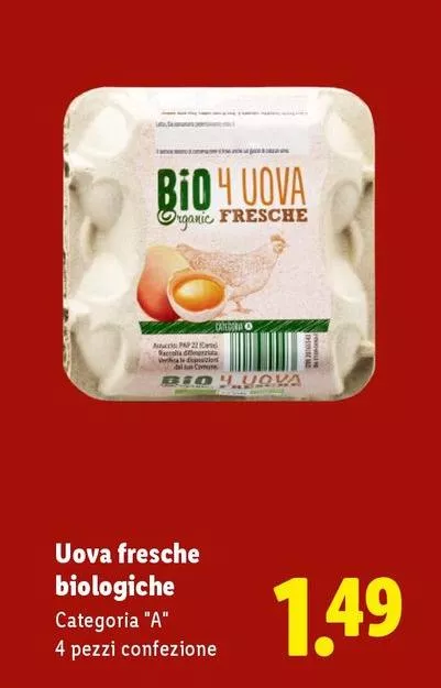 Uova Fresche Biologiche