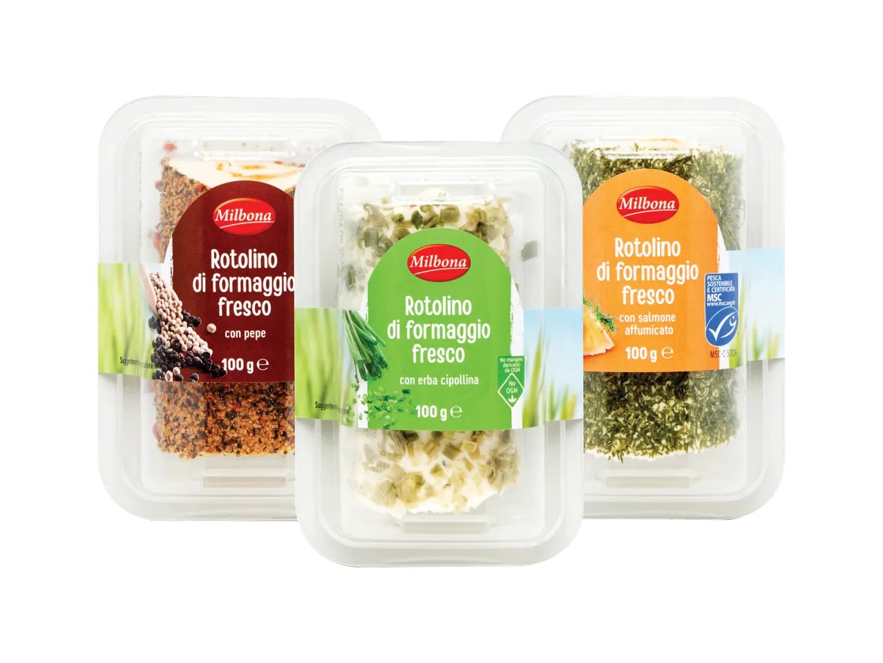 Rotolino di formaggio fresco
