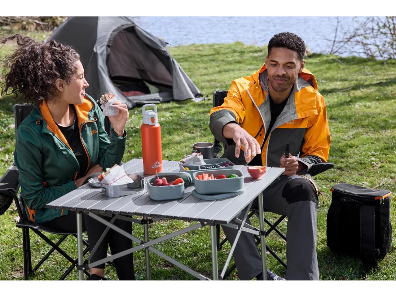 Tavolo pieghevole da campeggio