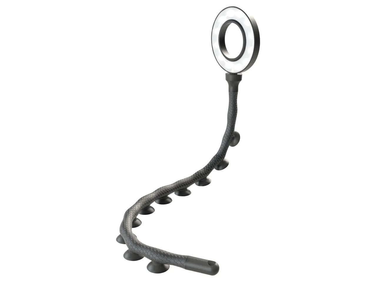 Luce LED con caricatore wireless o luce per videochiamata flessibile