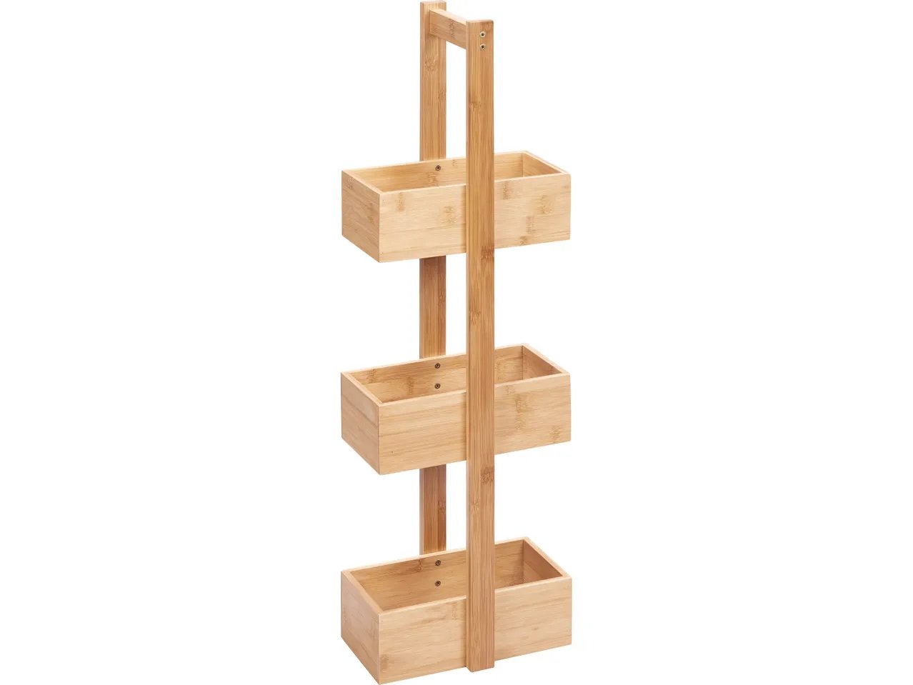 Scaffale o stander portasciugamani in bambù