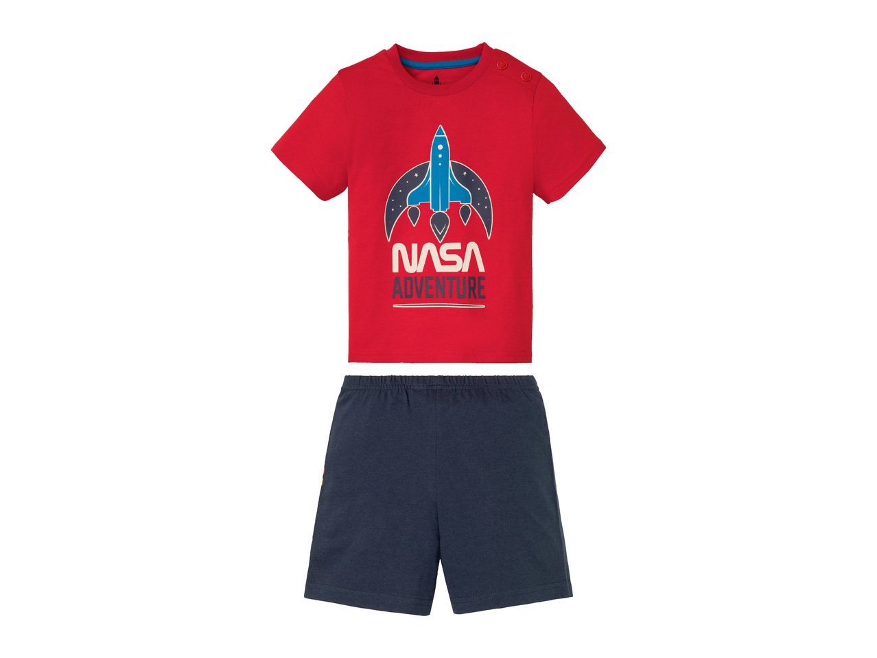 Pigiama corto da bambino "Mickey Mouse, Spiderman, NASA