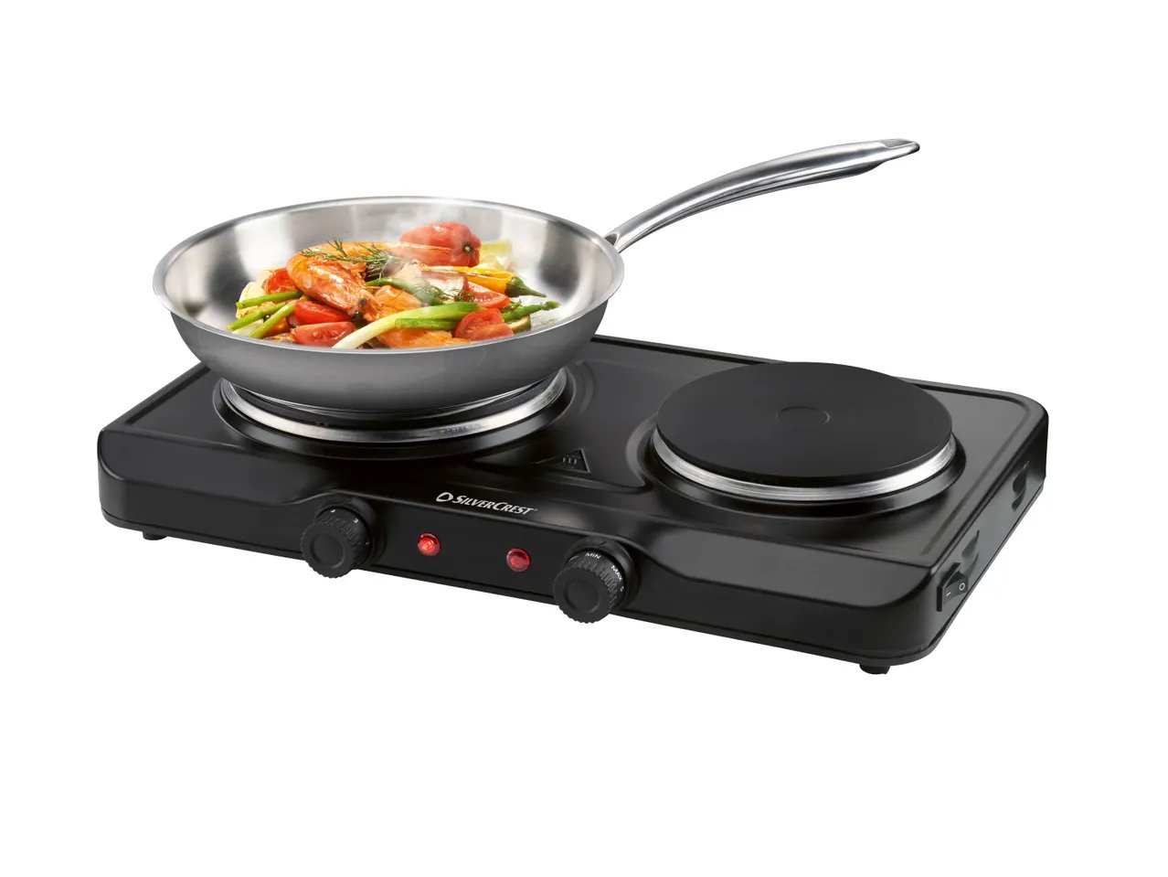 Fornello elettrico doppio