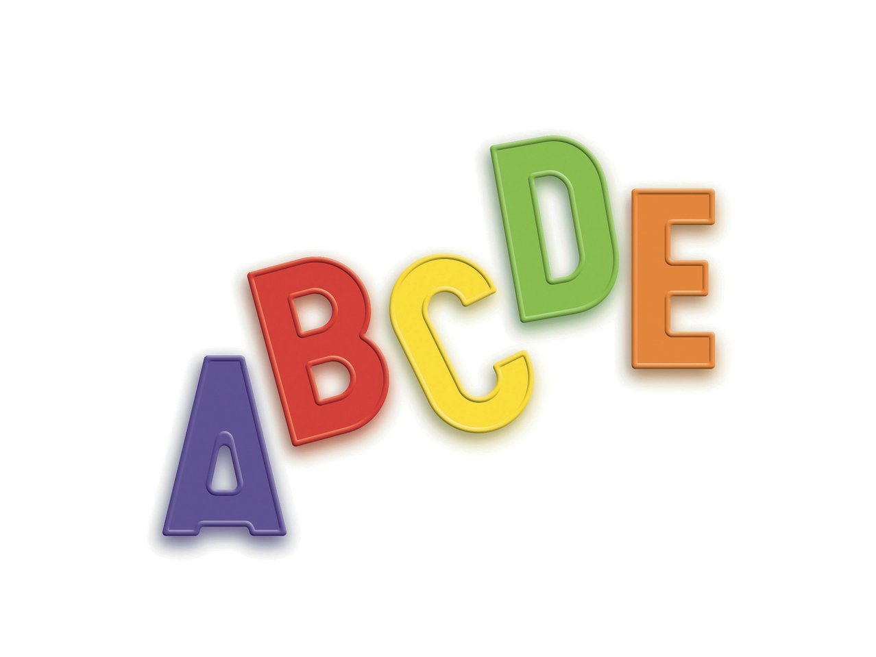 Lettere Maiuscole Magnetiche