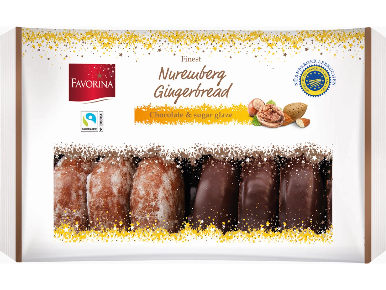 Mini Nürnberger Lebkuchen - Mini dolcetti di panpepato