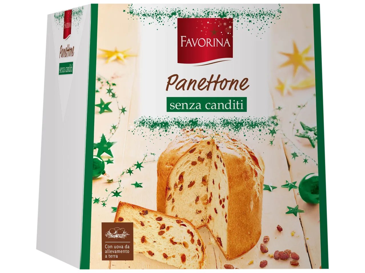 Panettone senza canditi