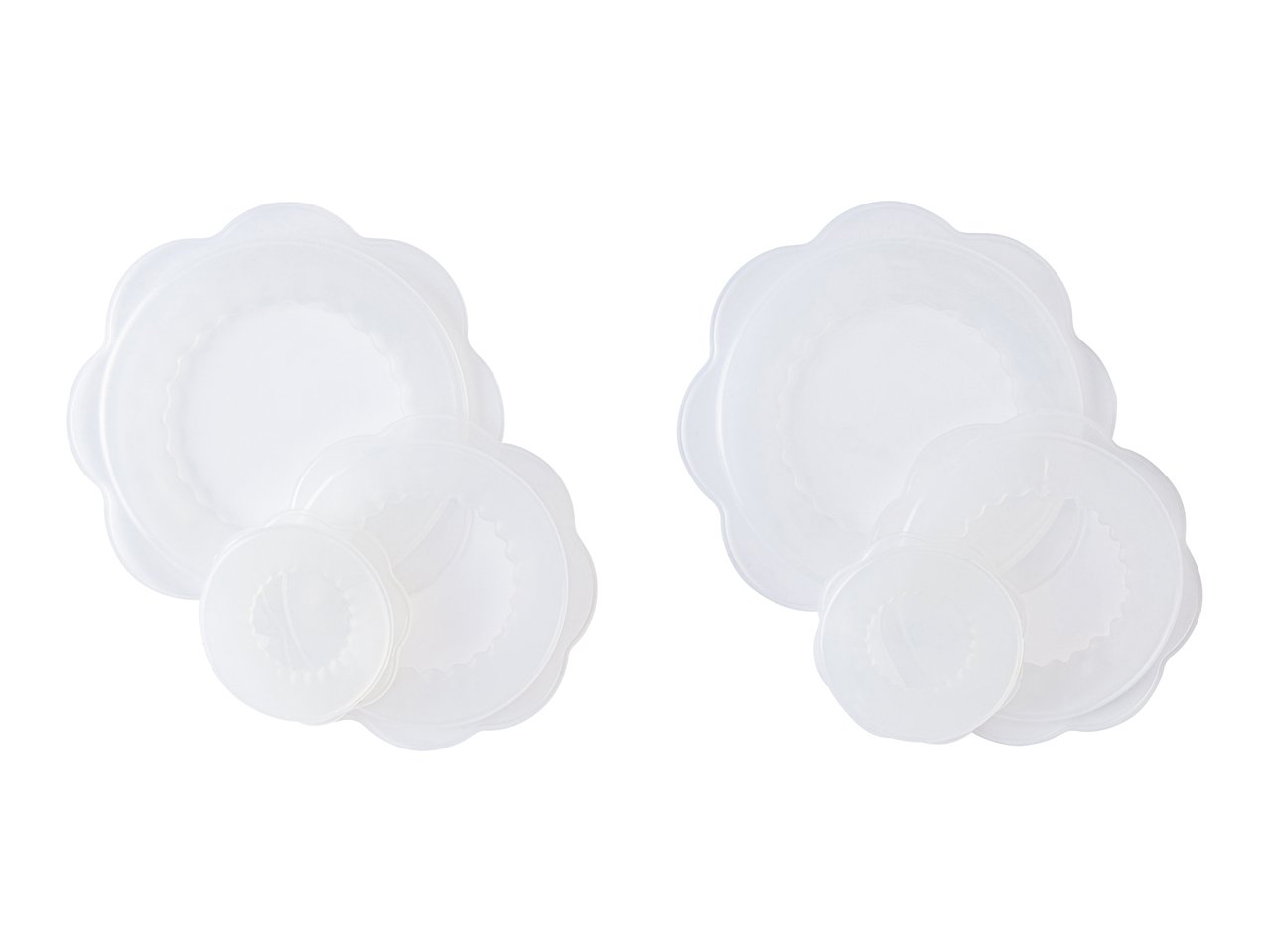 Set coperchi in silicone