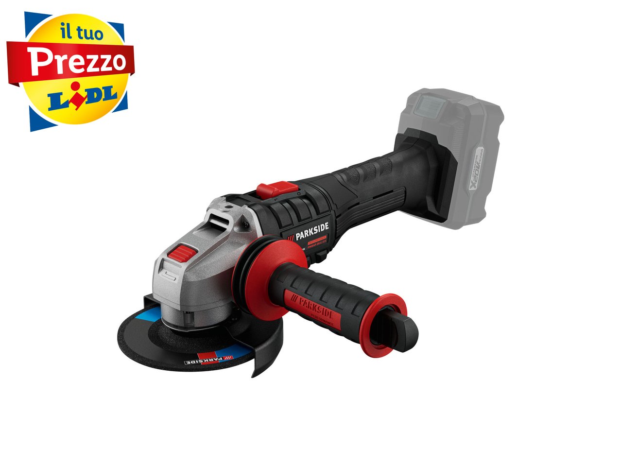 Smerigliatrice angolare ricaricabile