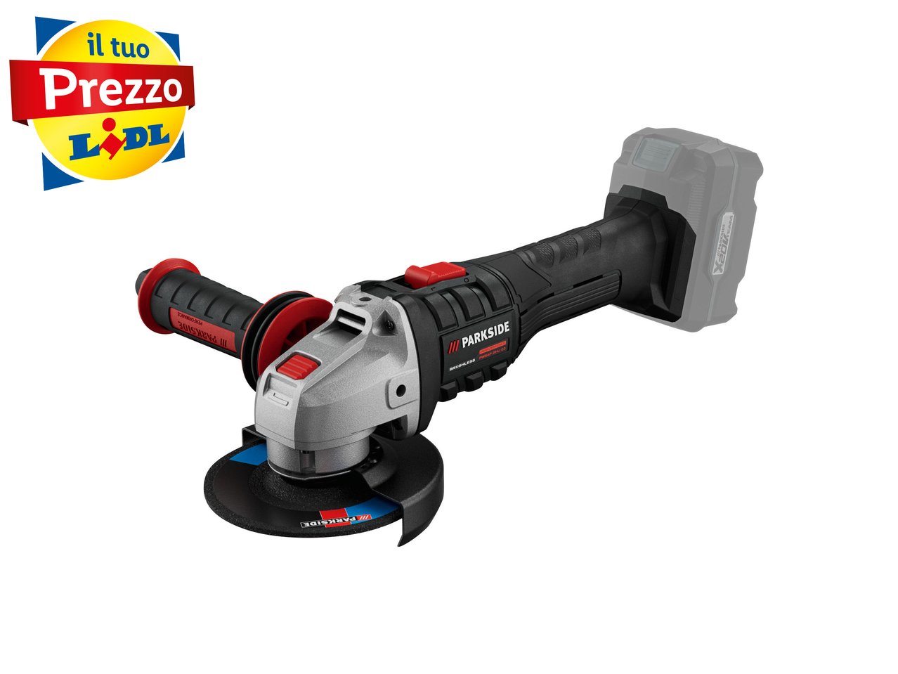 Smerigliatrice angolare ricaricabile