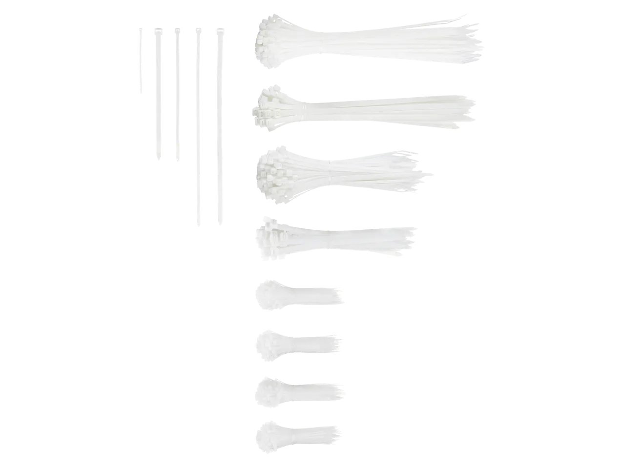 Set fascette fermacavo, 1000 pezzi