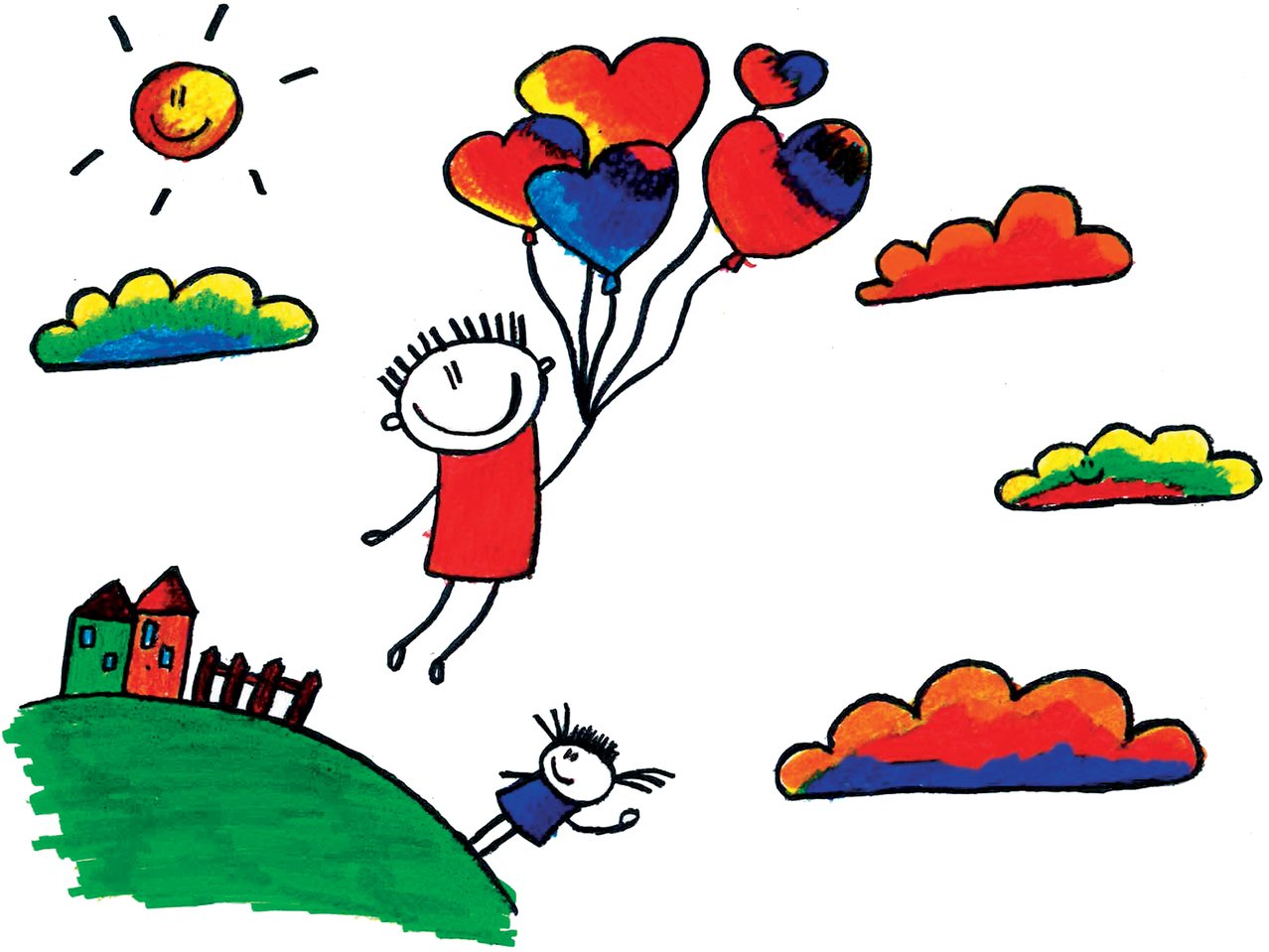 Pennarelli a doppia punta, 24 pezzi