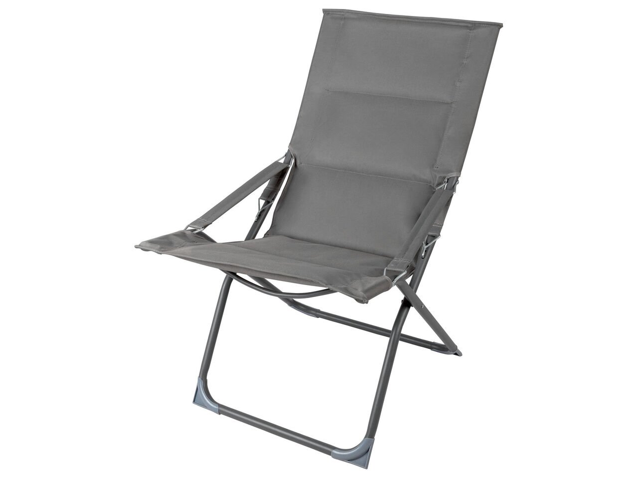 Sedia sdraio imbottita pieghevole