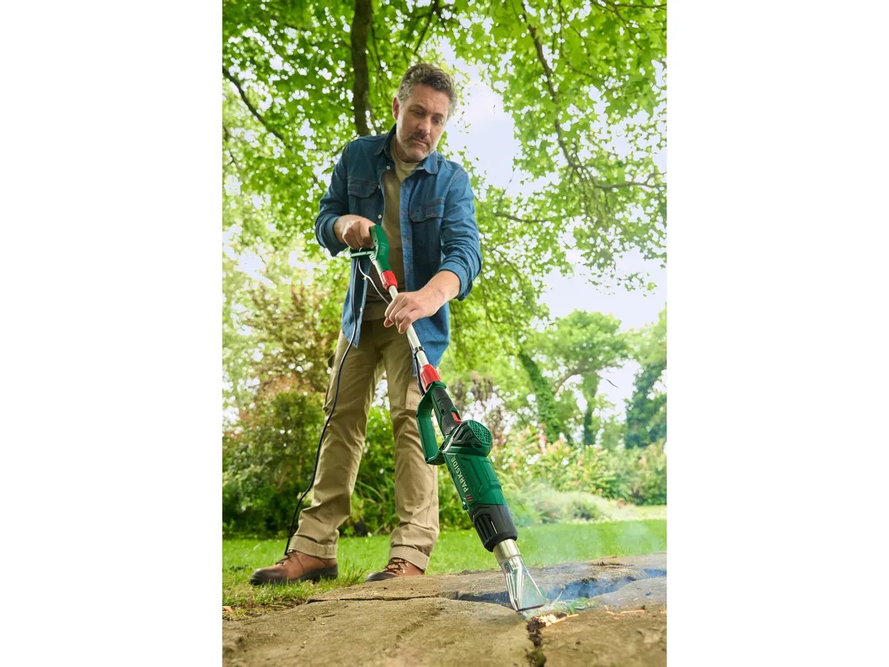 Pistola termica a braccio lungo 2 in 1