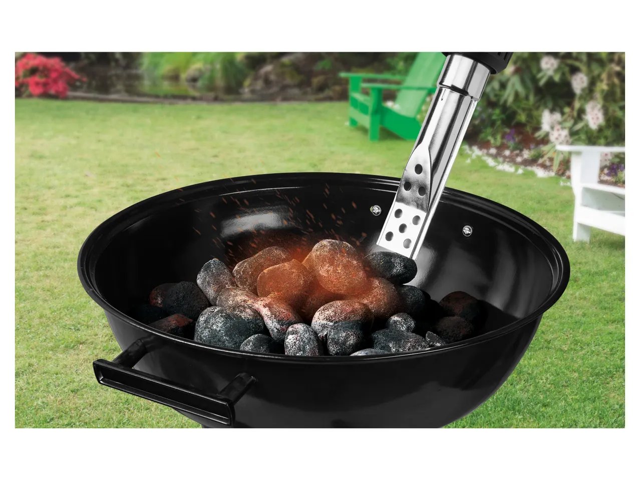 Pistola termica a braccio lungo 2 in 1