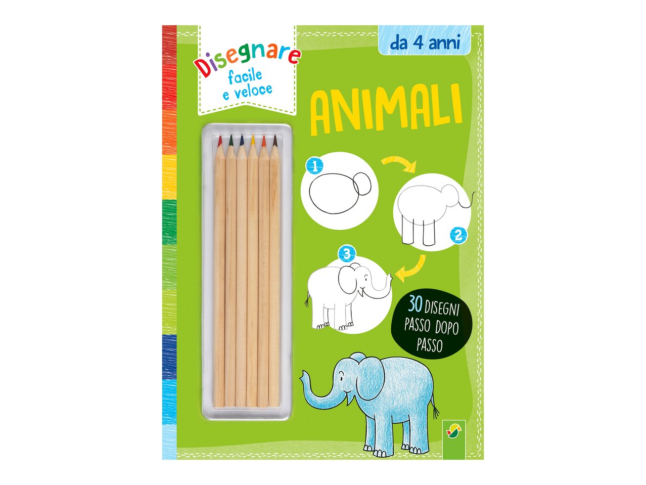 Album da colorare con matite