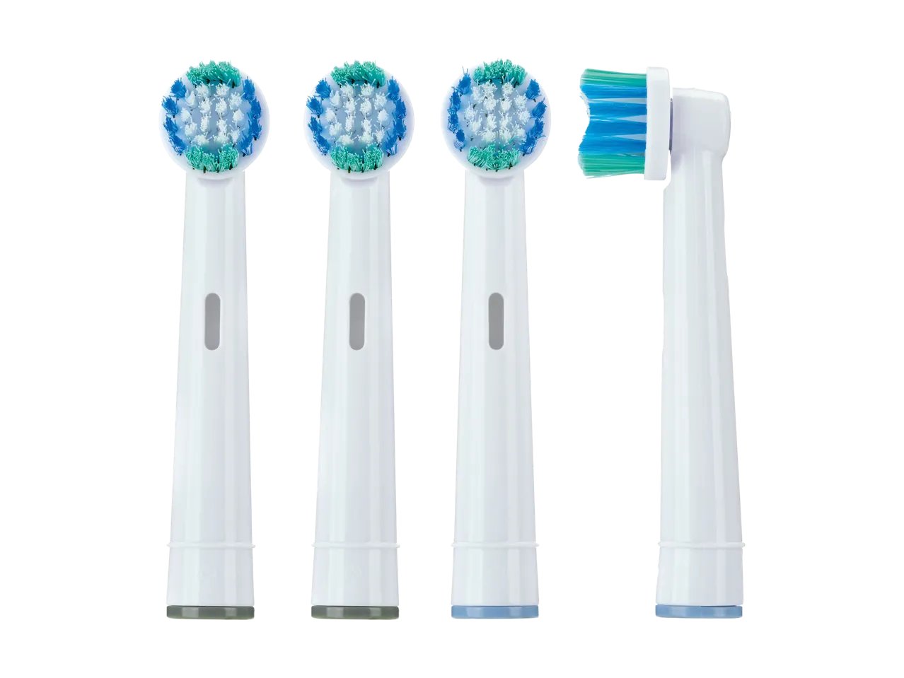 Testine di ricambio per spazzolino elettrico, 4 pezzi