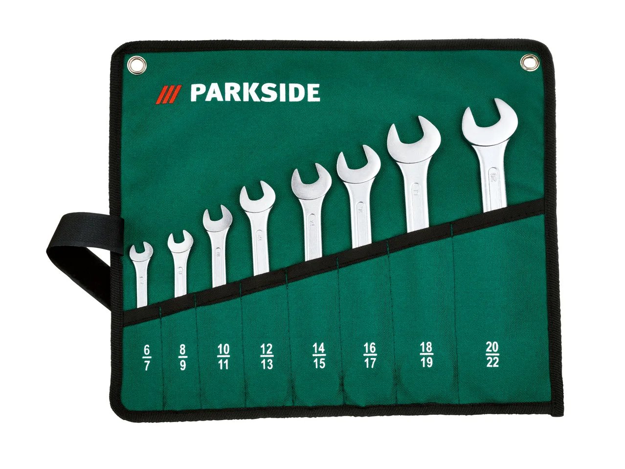 Set chiavi a bocca o ad anello, 8 pezzi