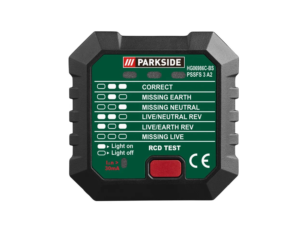 Tester elettrico di tensione senza contatto, cerca satellite o tester per prese