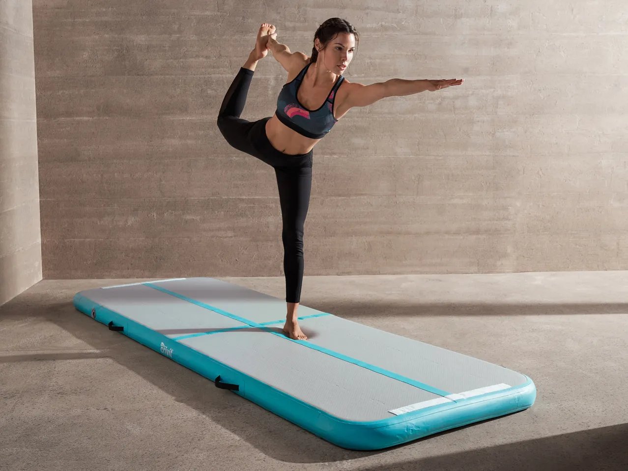 Tappetino gonfiabile per allenamento