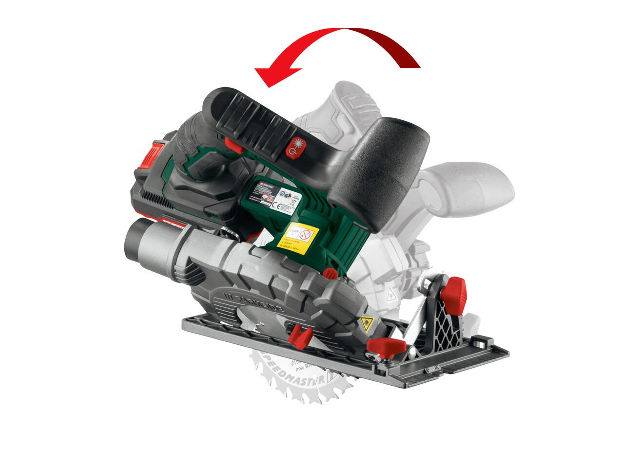 Sega circolare ricaricabile