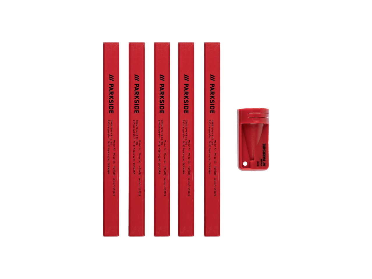 Matite da carpentiere, matite a mine per artigiano o mine di ricambio