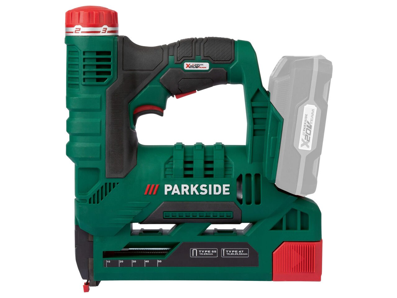 Pistola sparapunti ricaricabile