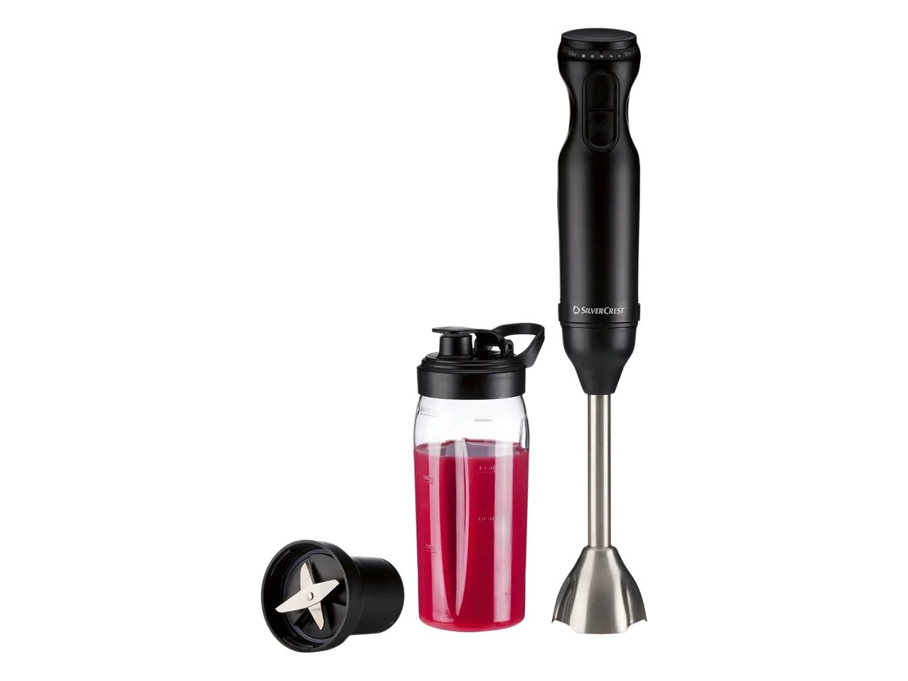 Frullatore a immersione con inserto smoothie