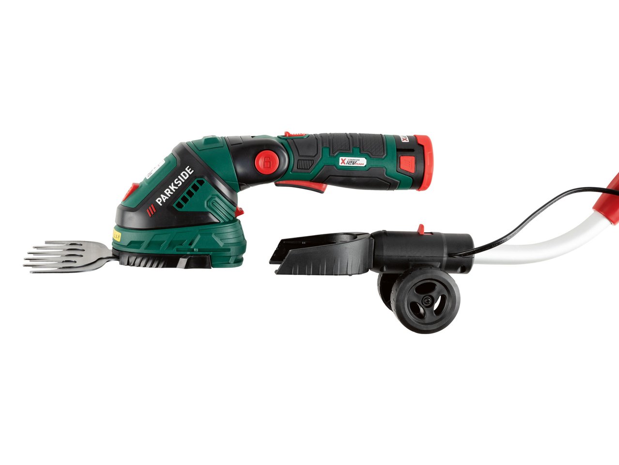 Cesoia ricaricabile per erba e cespugli