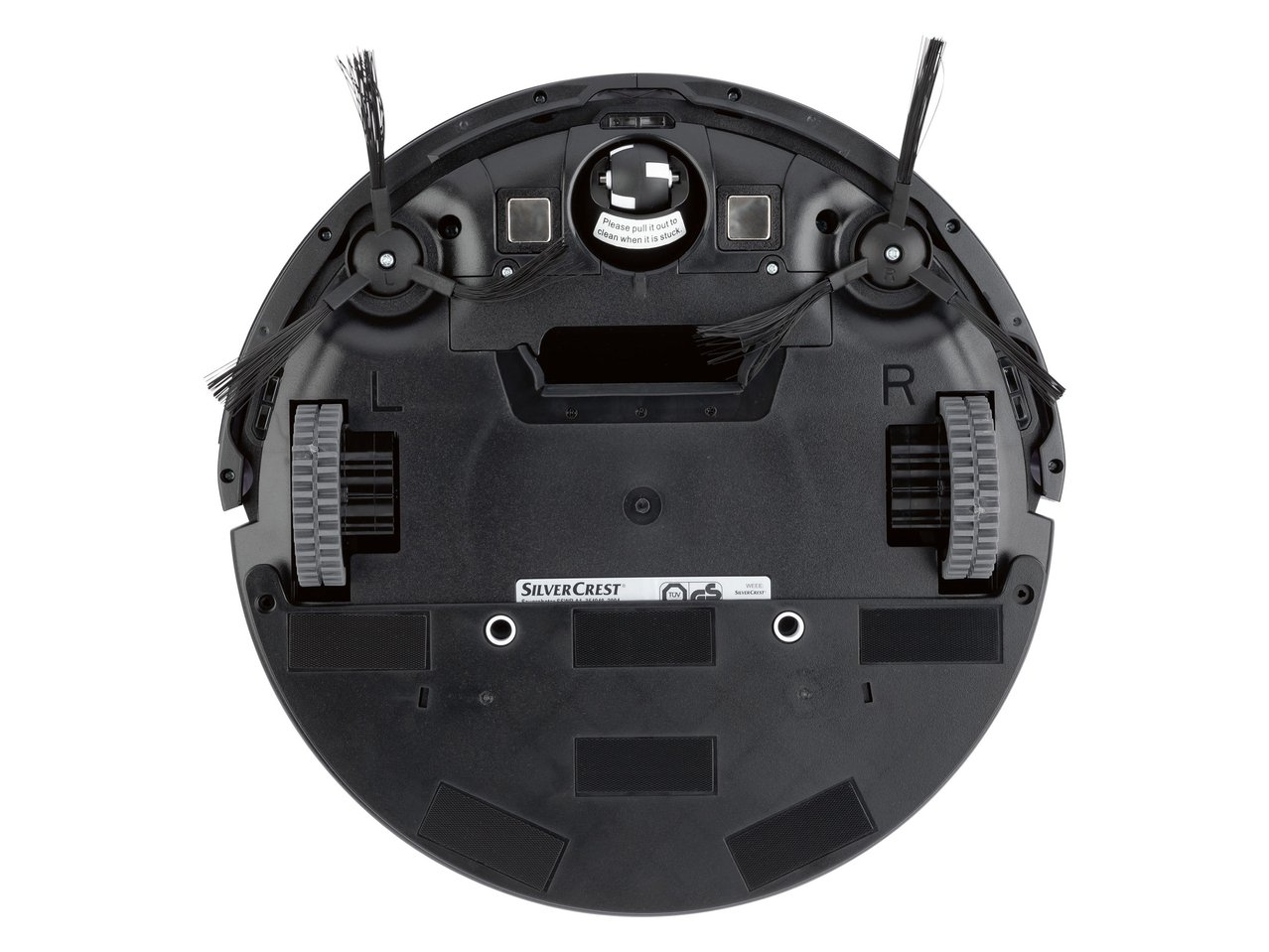 Robot aspirapolvere con funzione di lavaggio