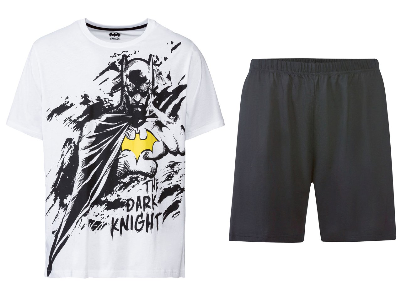 Pigiama corto da uomo "Transformers, Jurassic World, Batman"