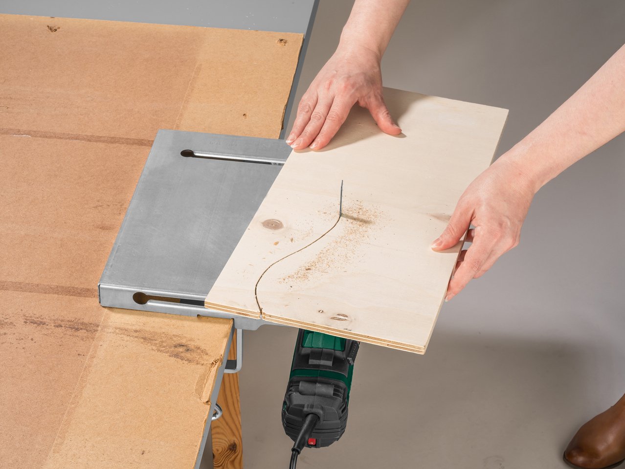 Banco per seghetto alternativo