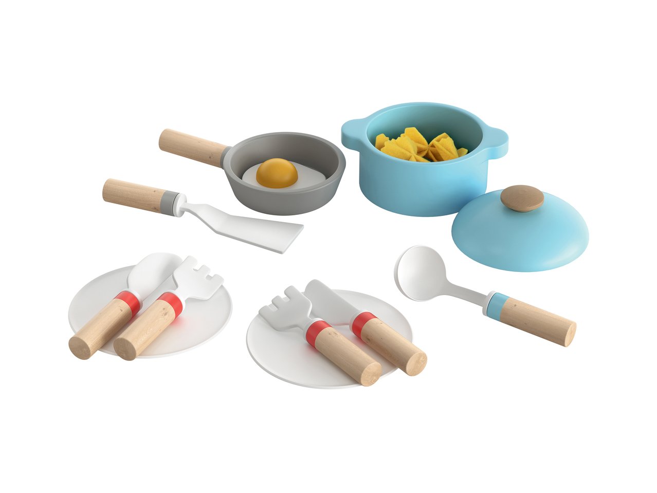 Giocattoli in legno assortiti