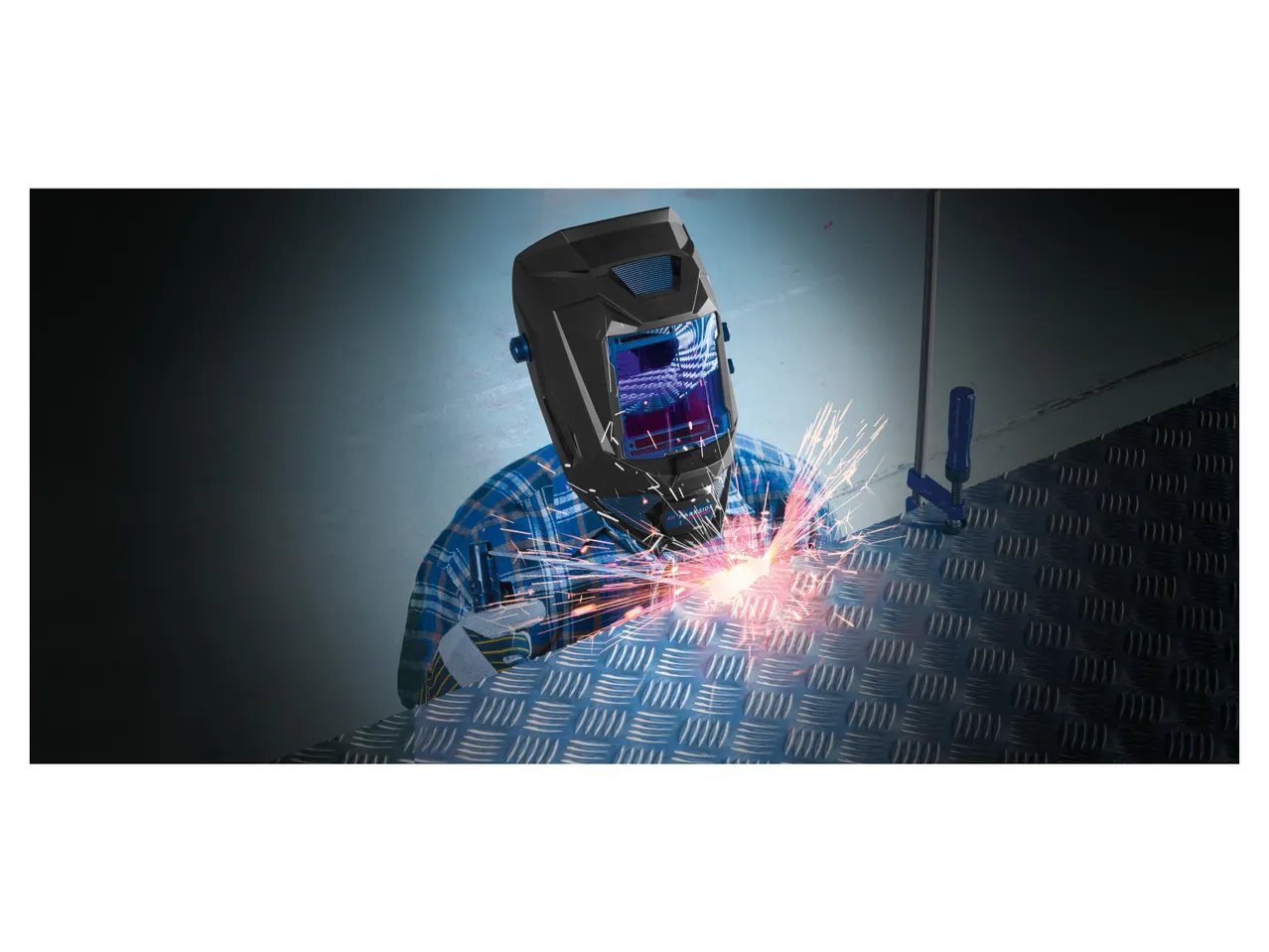 Maschera automatica da saldatore