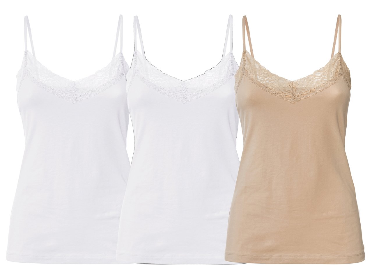 Top con pizzo da donna