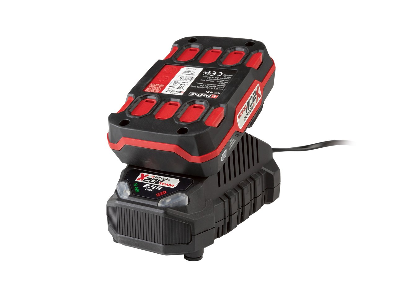 Batteria 2Ah con caricabatterie