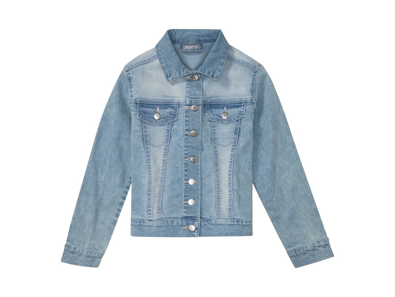 Giubbino in jeans da bambina