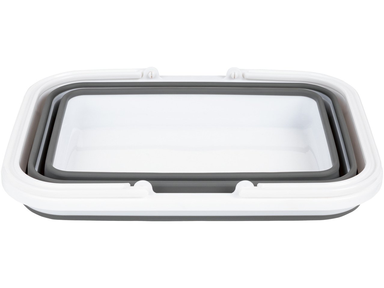 Secchio, cesto o tagliere con colino pieghevole