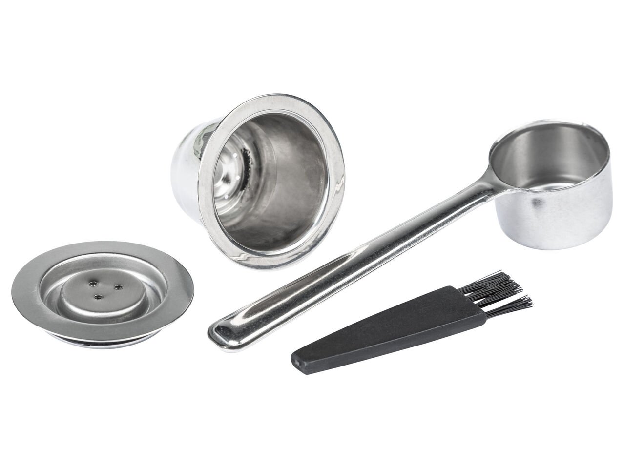 Set con capsule riutilizzabili per caffè