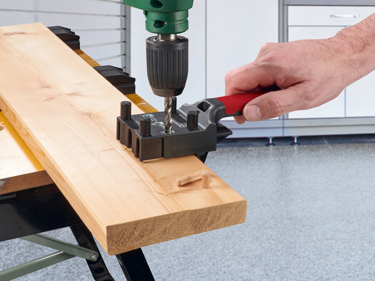 Set morsetti angolari o guida universale per spinatura