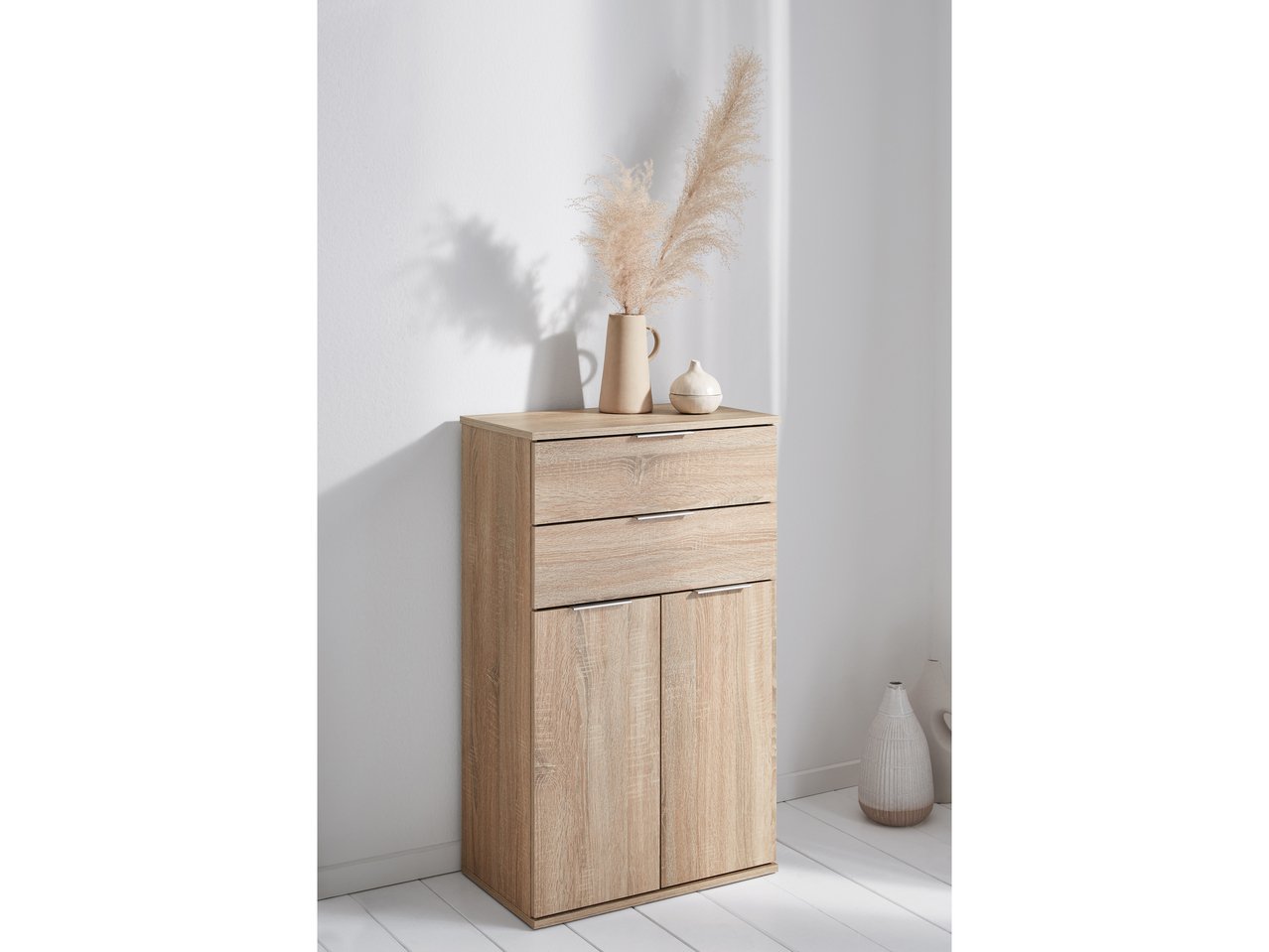 Mobiletto con 2 cassetti e 2 ante