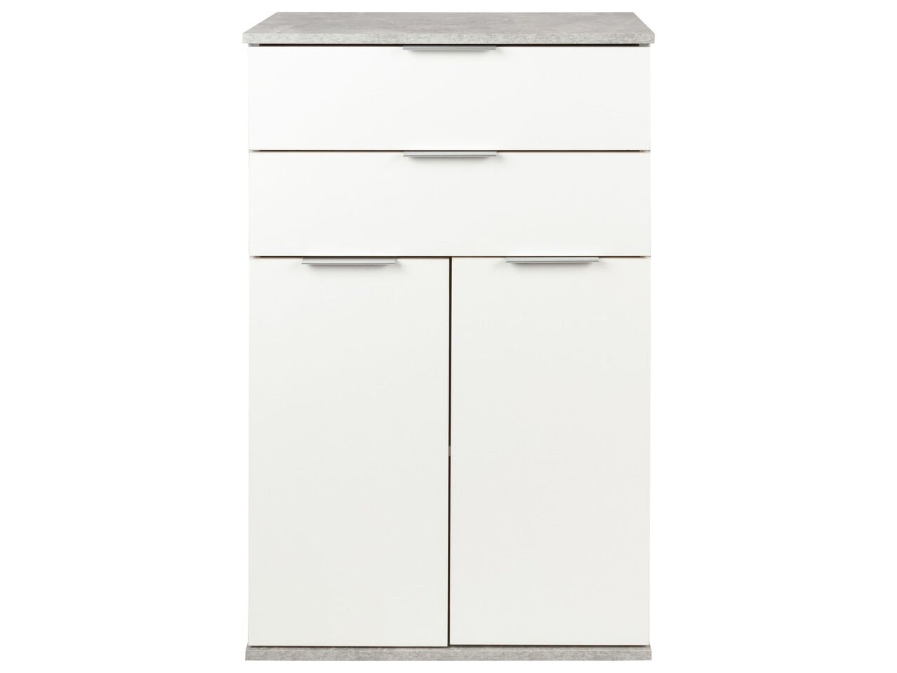 Mobiletto con 2 cassetti e 2 ante