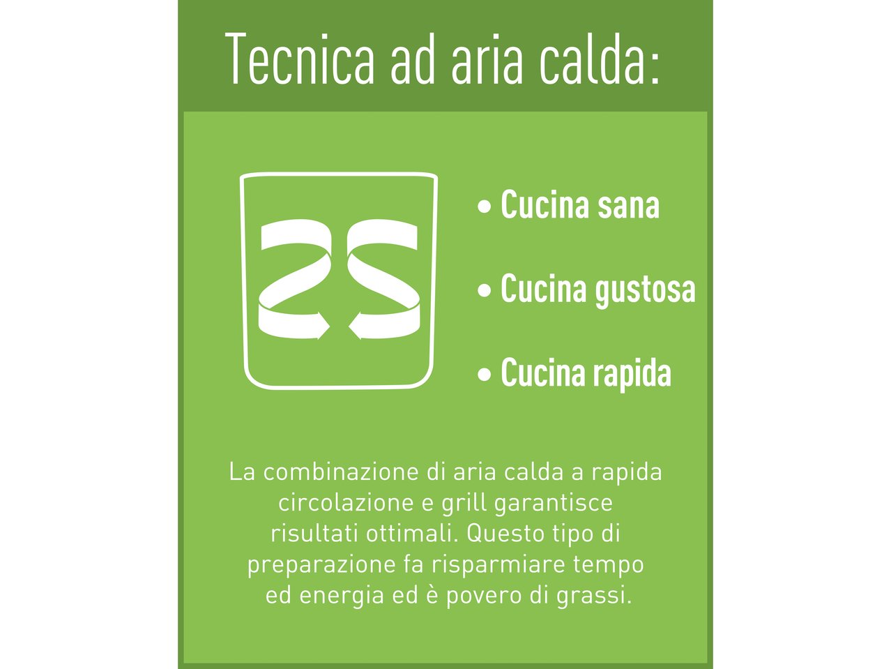 Friggitrice ad aria calda 9 in 1