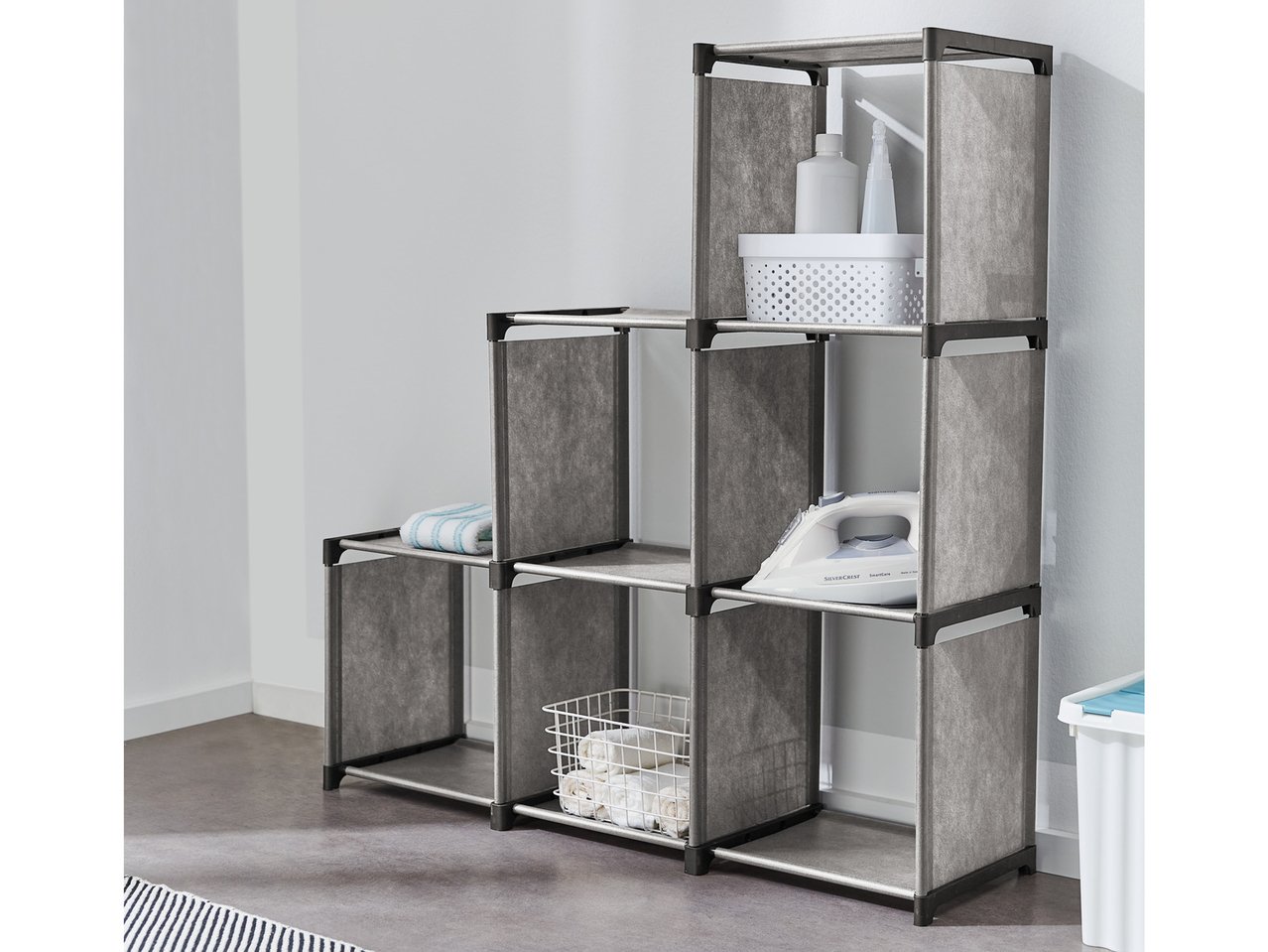 Scaffale modulare a cubi