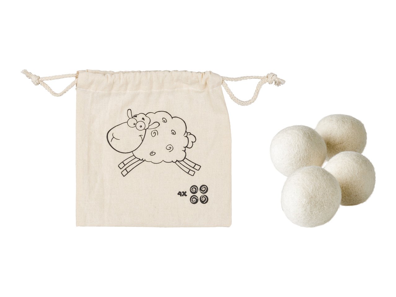 Mollette in legno o palline per asciugatrice