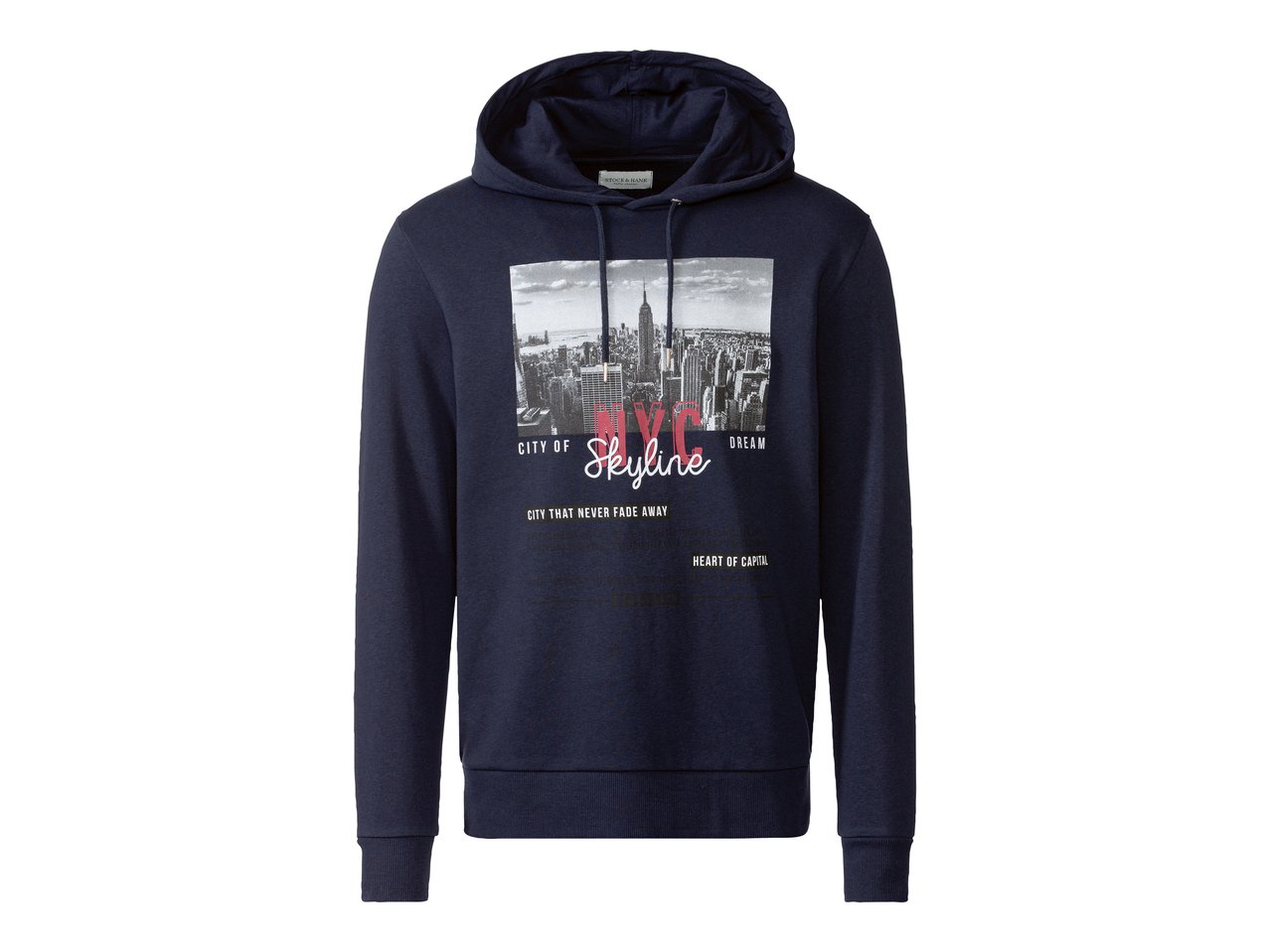 Felpa con cappuccio da uomo