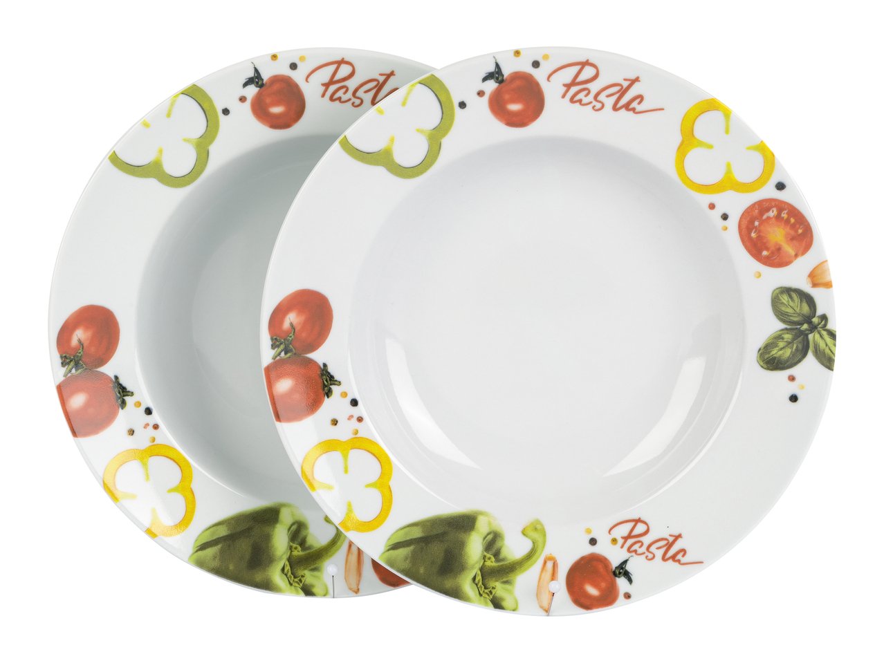 Set piatti per pizza o piatti fondi Ø 27 cm