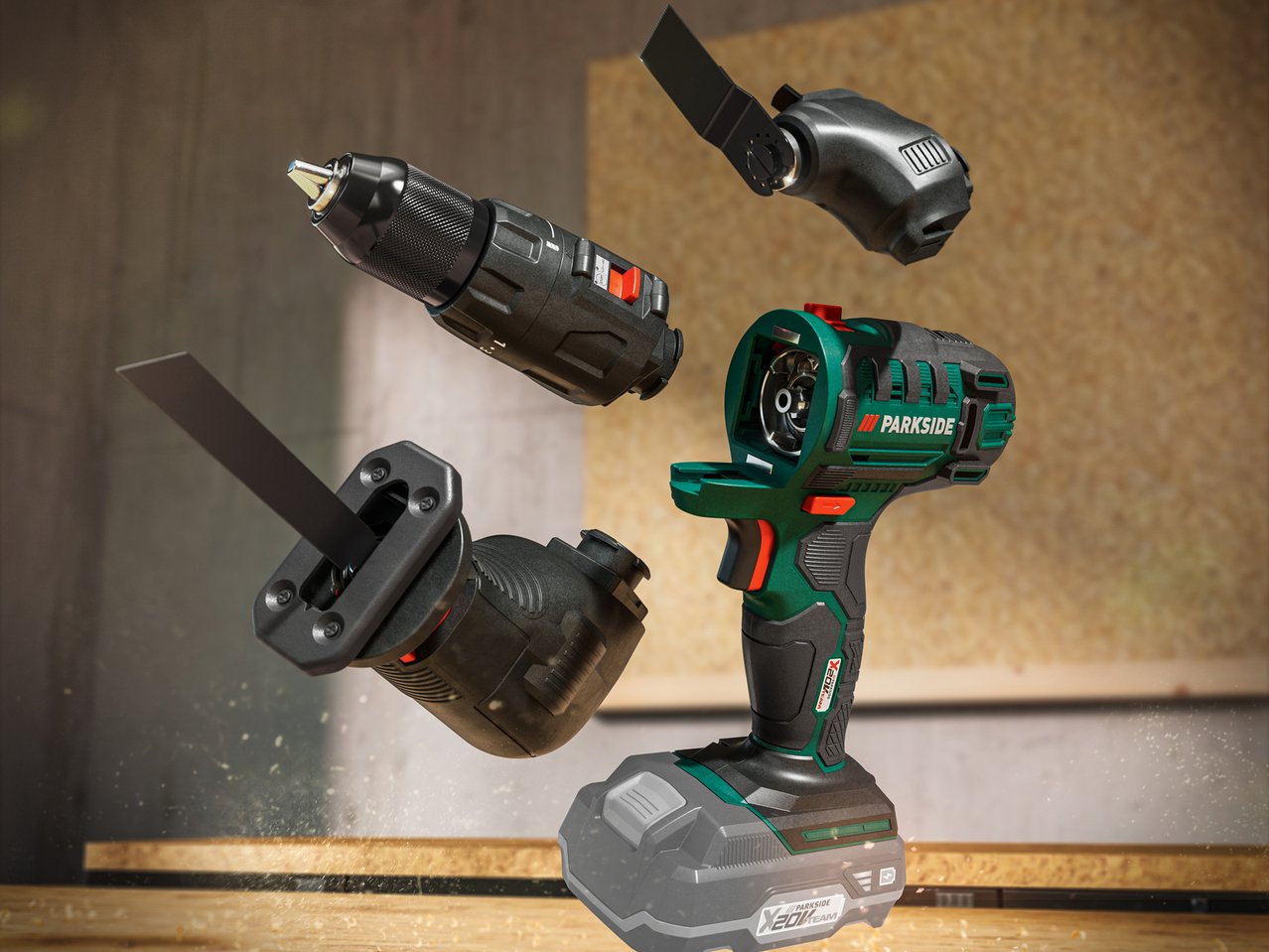 Attrezzo multifunzione ricaricabile 3 in 1