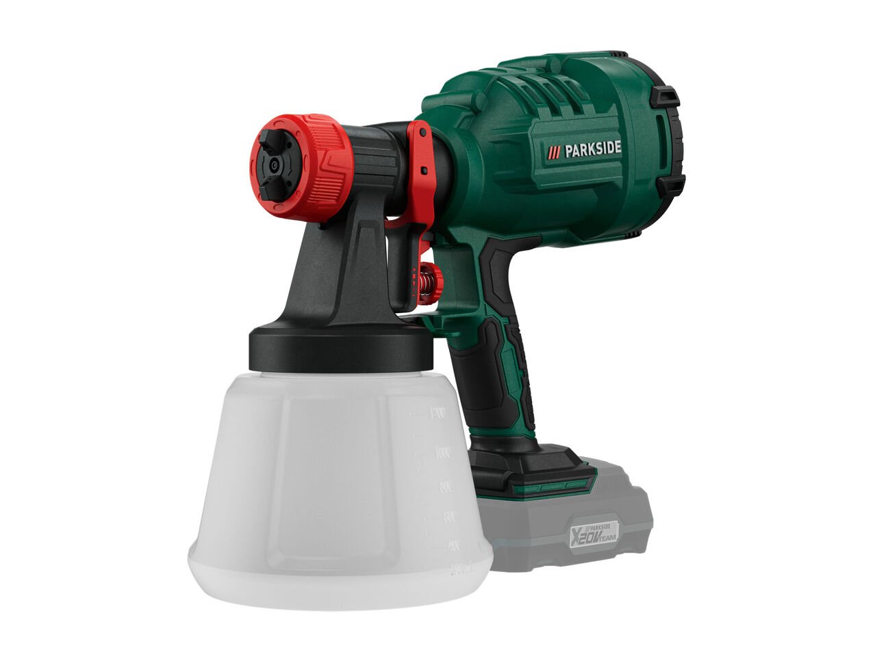 Pistola per verniciare ricaricabile