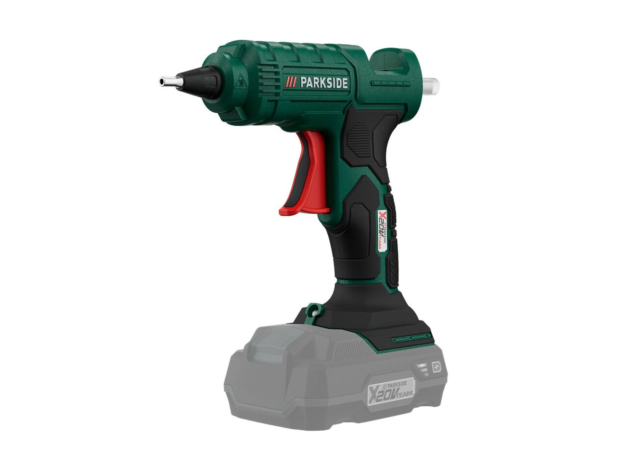 Pistola per colla a caldo ricaricabile